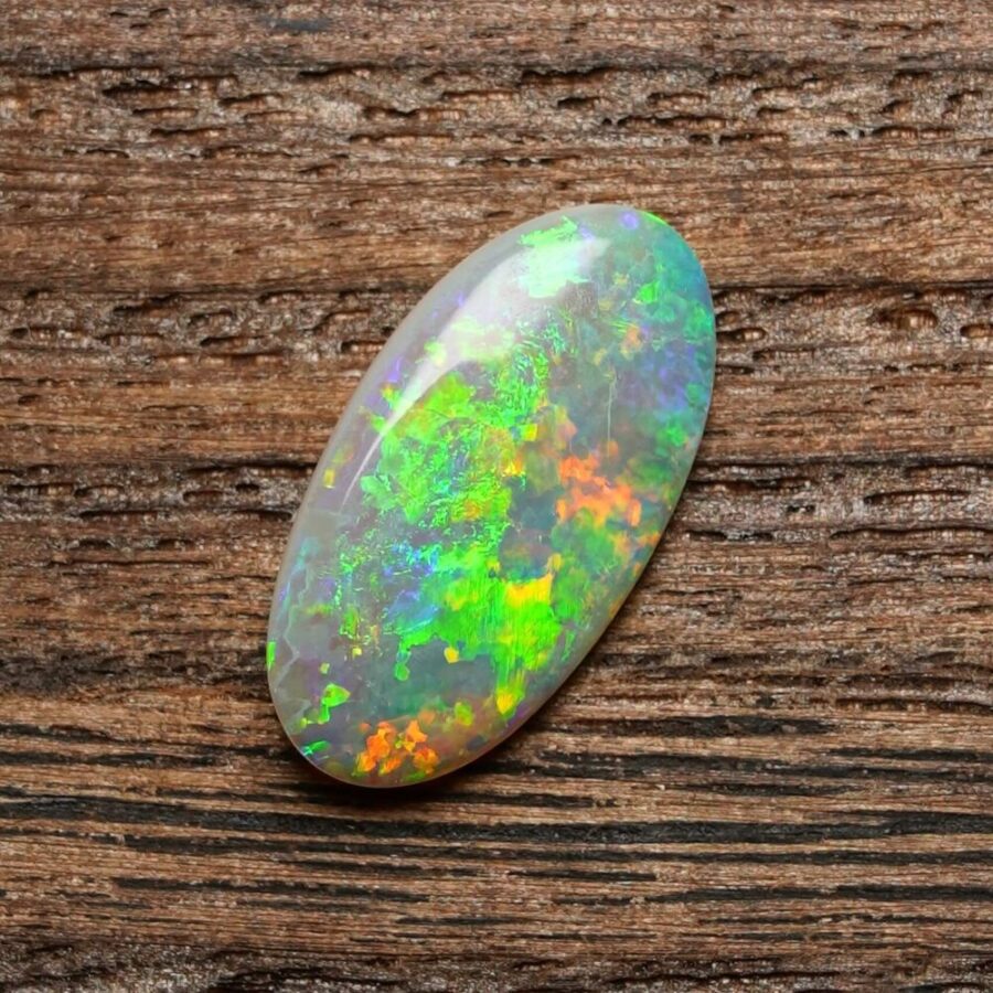 2.025cts, Stunning Australian Semi Black Crystal Opal - MyOpal