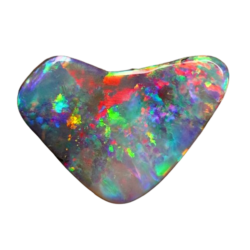 Explore the mystique of unprocessed Australia black opal specimens, where the deep colors and natural patterns reveal Earth's artistic beauty.