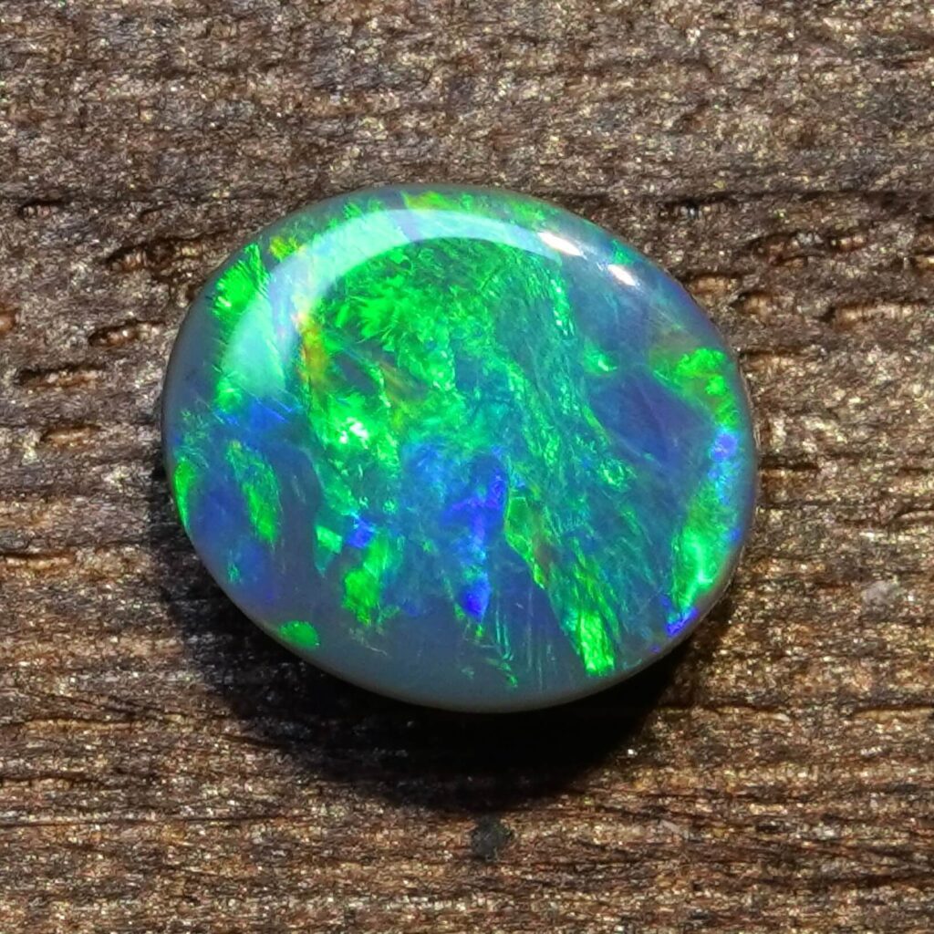 1.175cts, Flash Blue Green Australian Black Opal