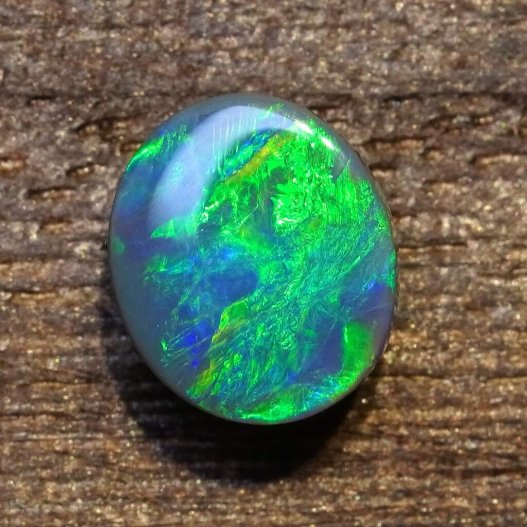 1.175cts, Flash Blue Green Australian Black Opal