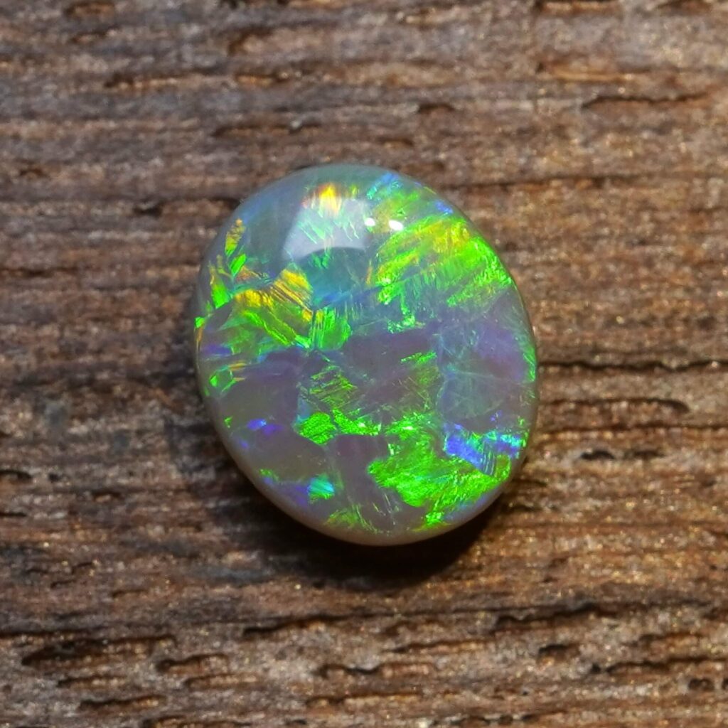 1.5cts, Brilliant Chaff Pattern Australian Black Opal