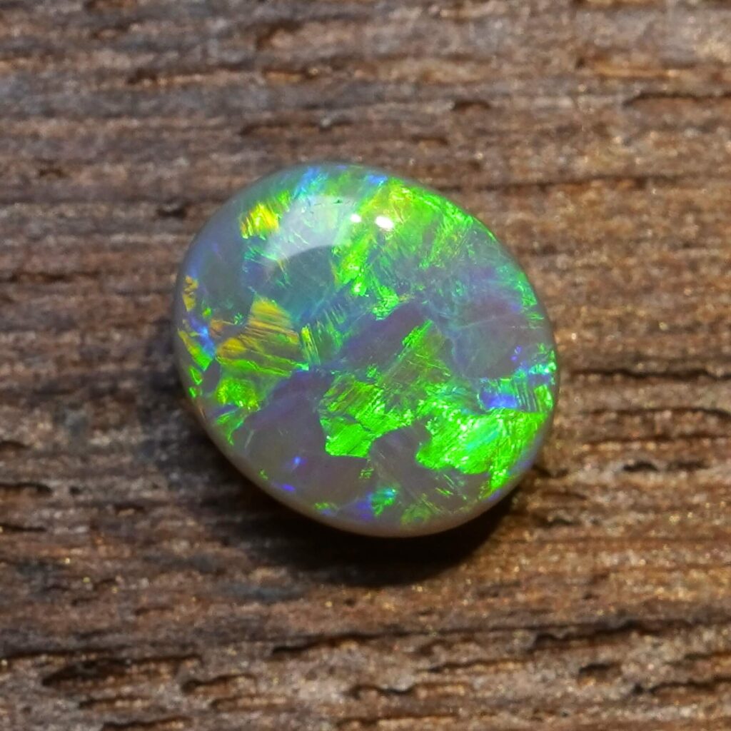 1.5cts, Brilliant Chaff Pattern Australian Black Opal