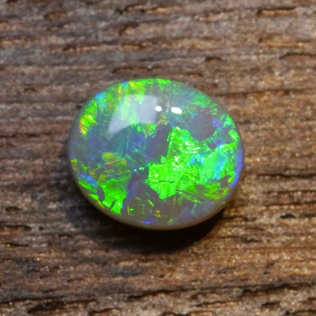 1.5cts, Brilliant Chaff Pattern Australian Black Opal