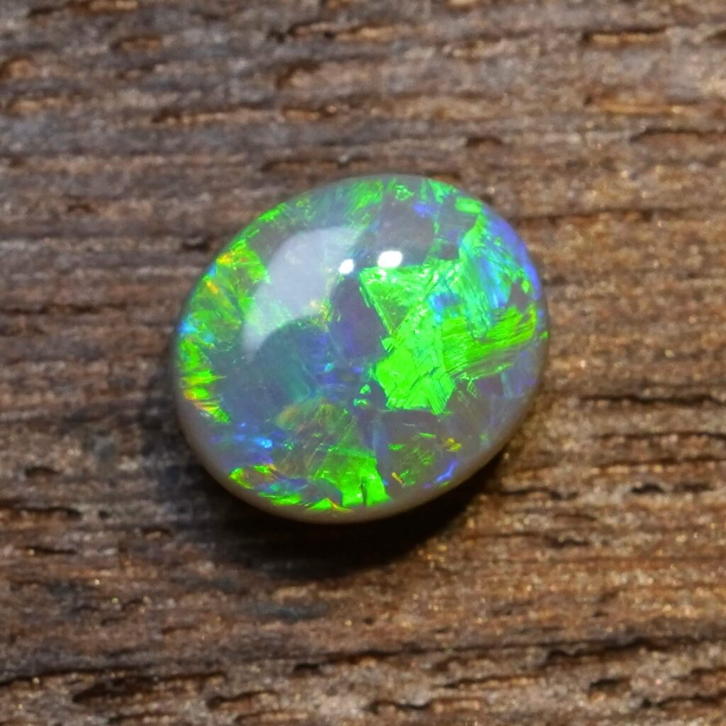 1.5cts, Brilliant Chaff Pattern Australian Black Opal