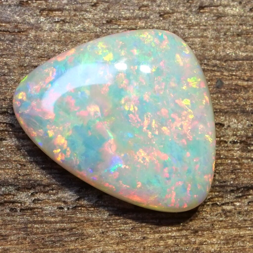 5.99cts, Scarlet Blossom Ocean Australian White Opal