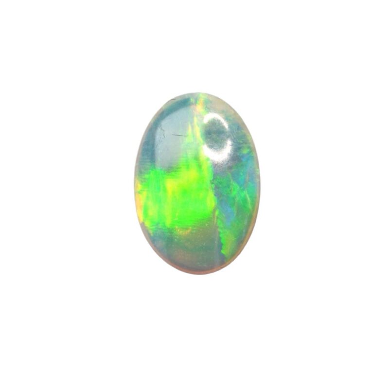 Australian Semi-Black Crystal Opal with Double-Sided Play-of-Color