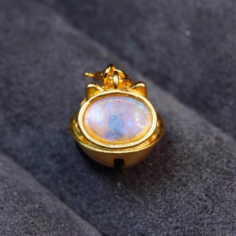 Sterling Silver Australian Crystal Opal Pendant