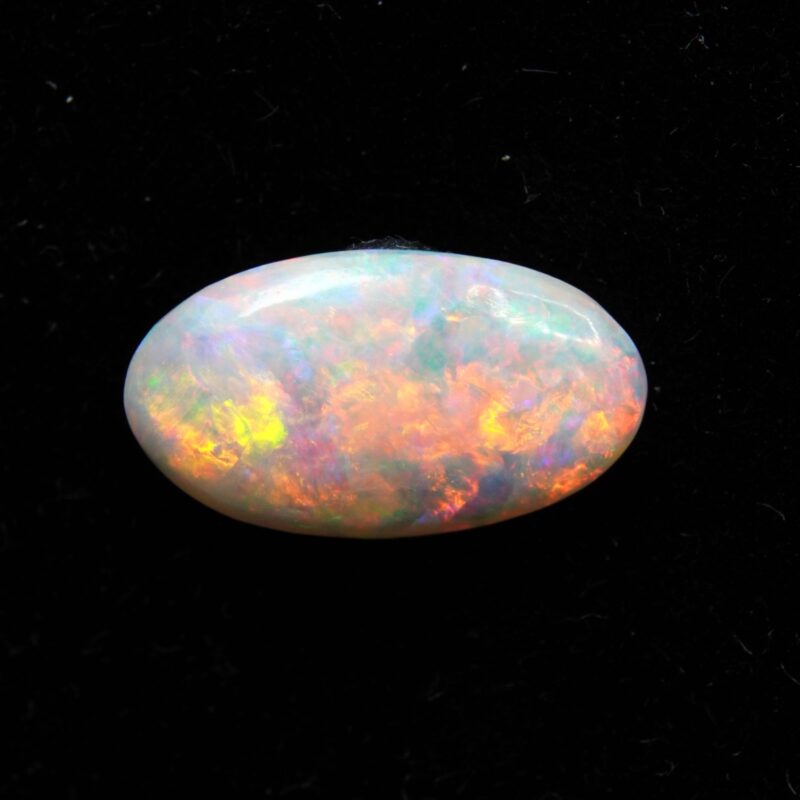 "Blaze" Australian White Opal