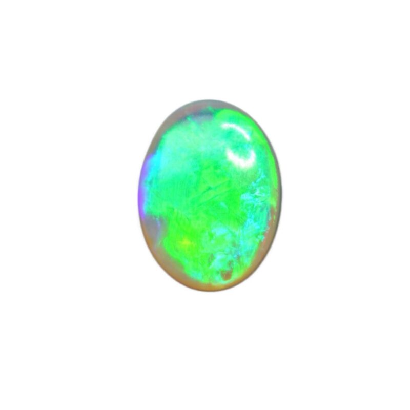 Australian Semi-Black Crystal Opal with Double-Sided Play-of-Color