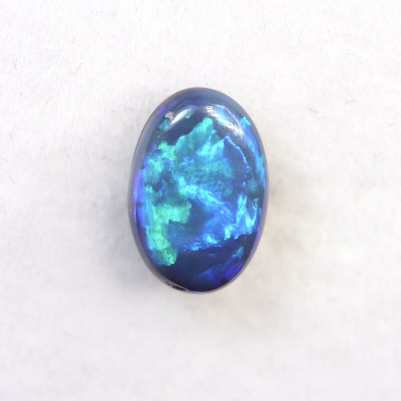 "Ocean Aurora" Australian Black Opal