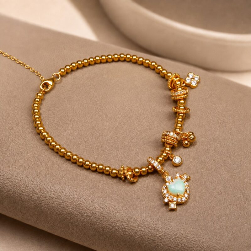 Sterling Silver Australian Crystal Opal Bracelet