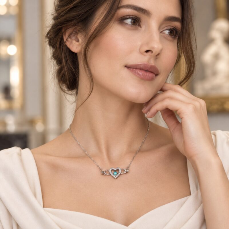 Sterling Silver Australian Crystal Opal Pendant