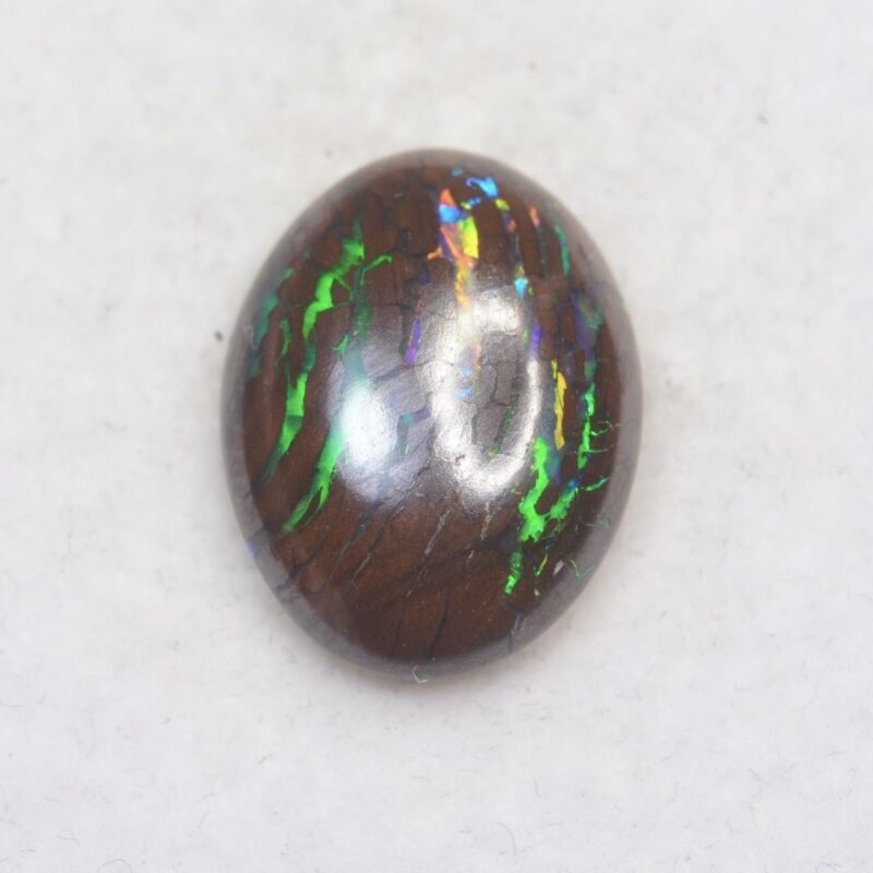 Australian Boulder Matrix Opal with Electric Flash