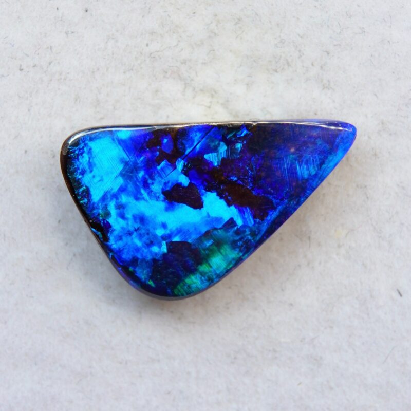 Australian Boulder Opal in Ocean Hues