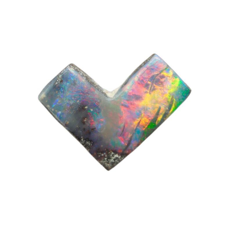 "Pixel Heart" Australian Boulder Opal