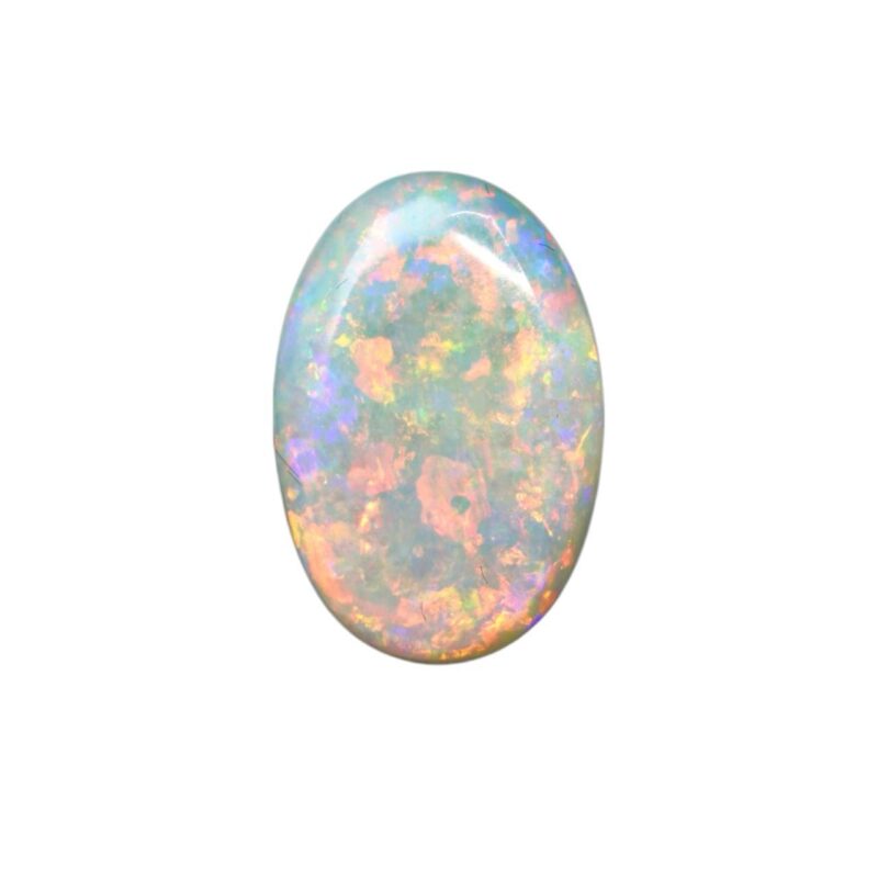 Australian Semi-Black Crystal Opal with Double-Sided Play-of-Color