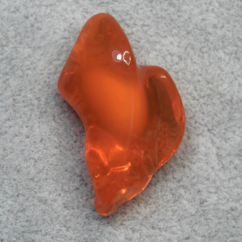 "Conch / Sunny-Side Up" Mexican Fire Opal