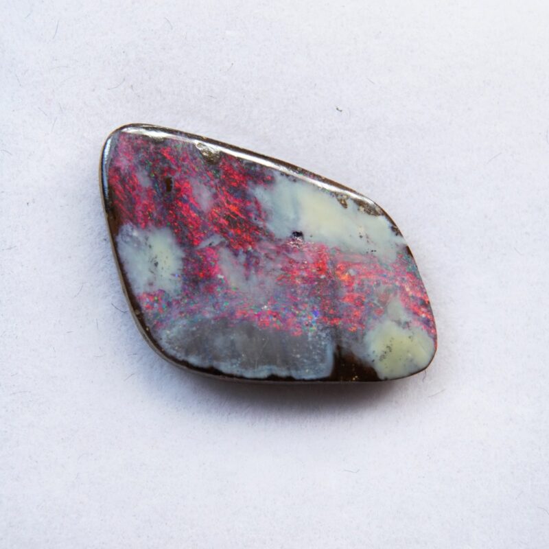 "Fiery Clouds" Australian Boulder Opal