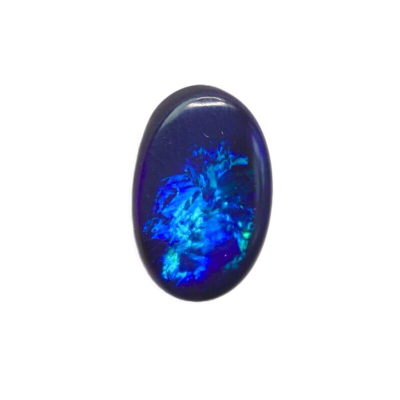 "Feather on a Branch" Australian Black Opal