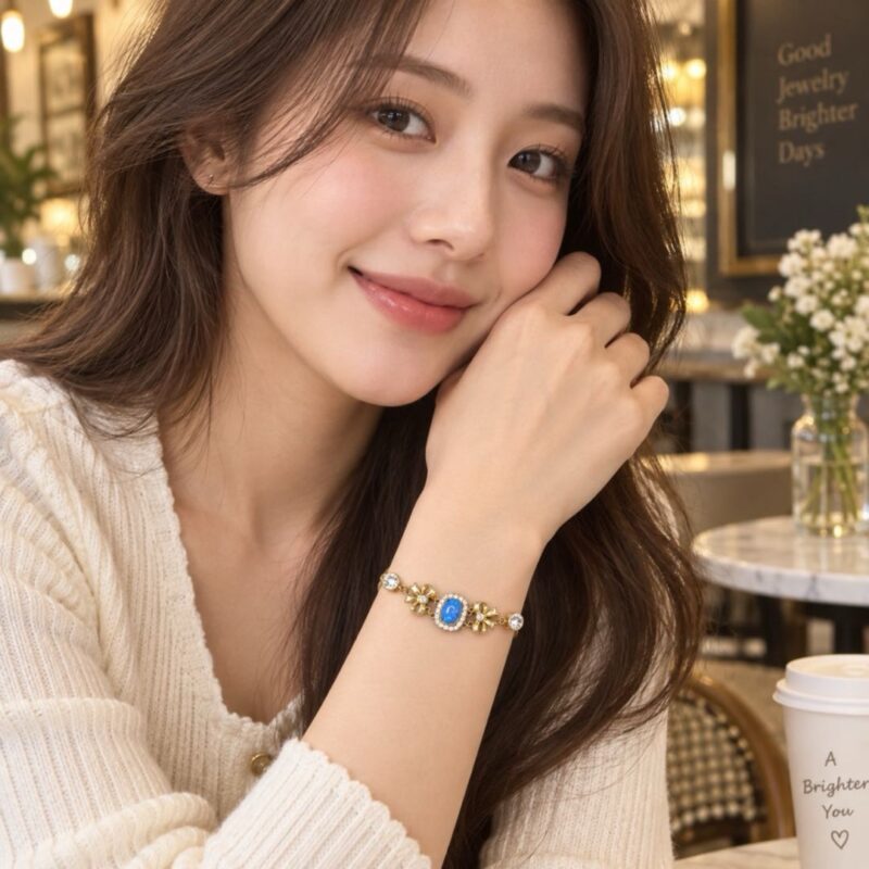 Australian Crystal Opal Bracelet