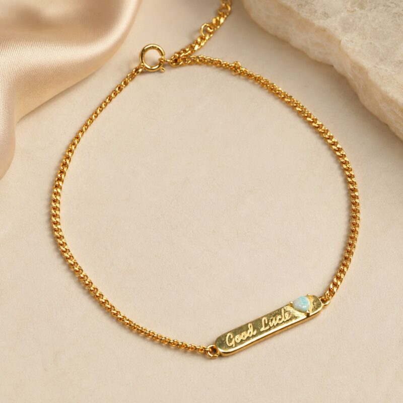 Sterling Silver Australian Crystal Opal Bracelet